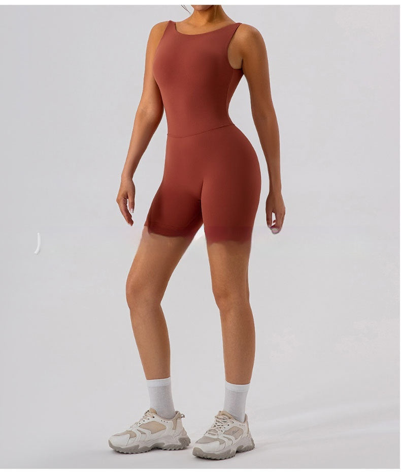 NudeFlex U-Back Peach Lift Yoga Jumpsuit