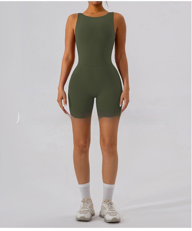 NudeFlex U-Back Peach Lift Yoga Jumpsuit