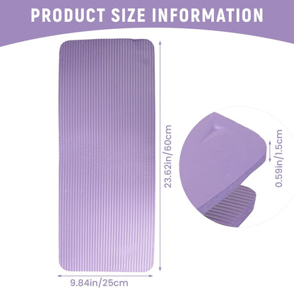 Fabulous 15mm Thick & Large Non-Slip Mat for Pilates, Fitness, Exercise, and Camping